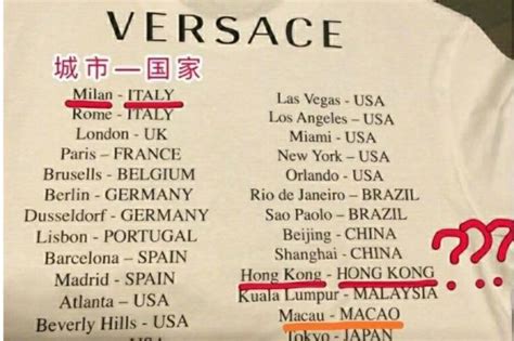 camiseta versace cina|La disculpa de Versace por la camiseta que desató una polémica .